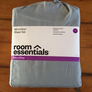Target unopened microfiber sheet set, gray
